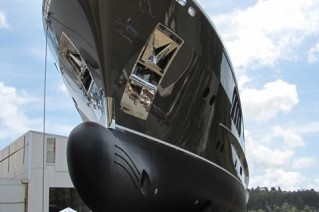 Launch of the CaryAli superyacht